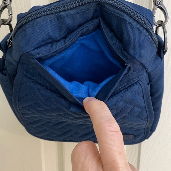 Lug Convertible Crossbody Bag, Blue - Picture 6 of 9